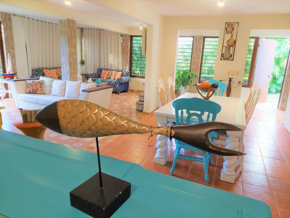 Complejo Villa Las Palmeras Piscina, Billar, Jardin, Bbq @Drvacationsrental Samana Exteriör bild